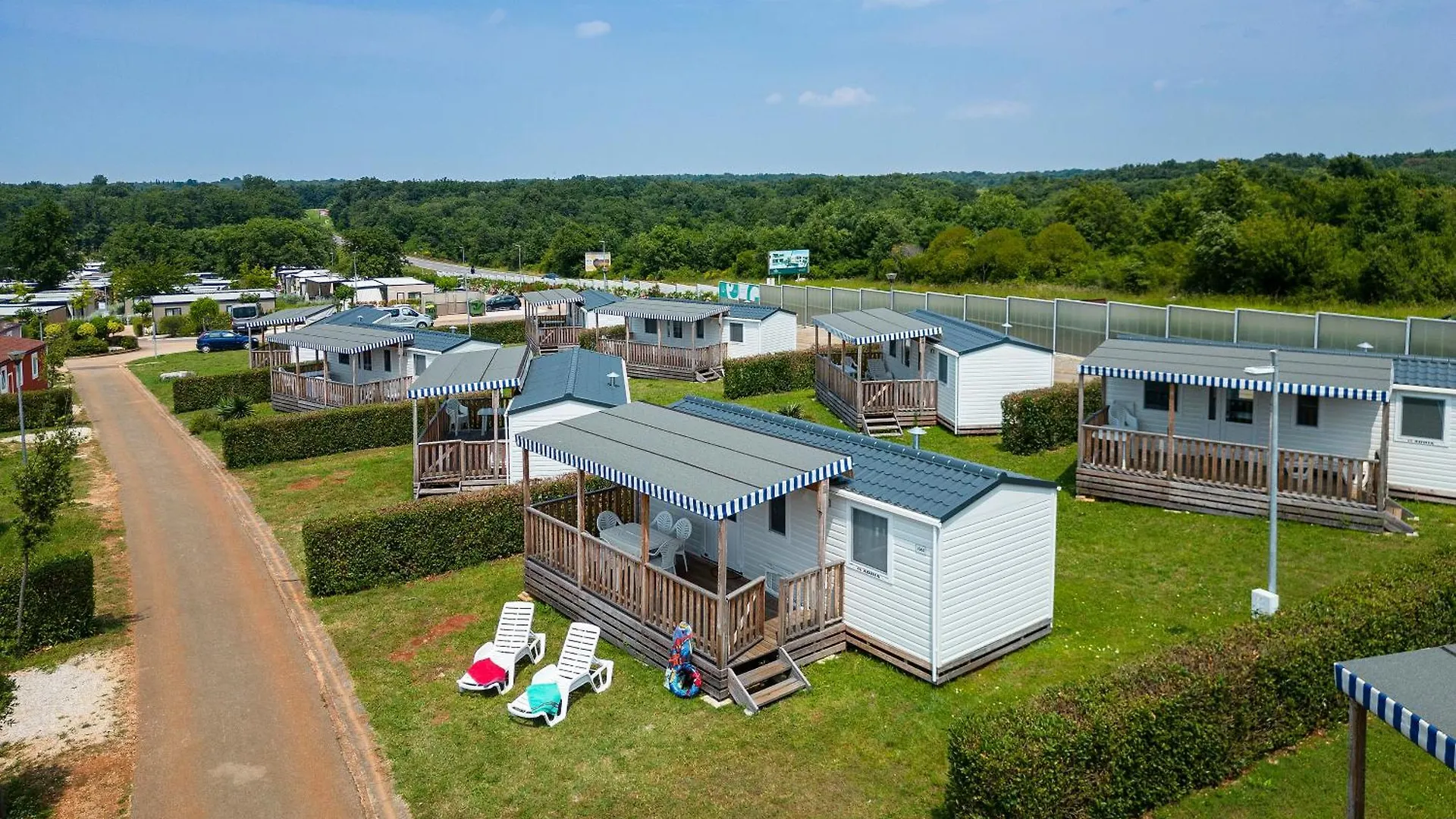 منتزه العطل Albatross Mobile Homes On Camping Park Umag كاريغادور